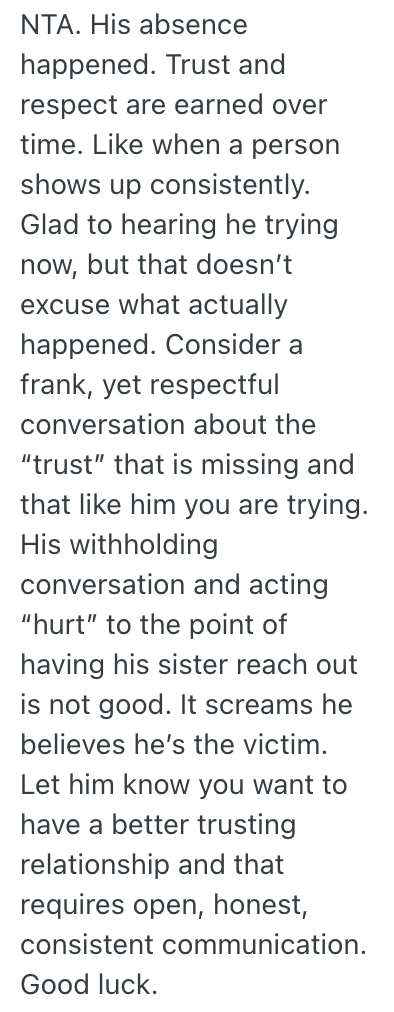 Screenshot 2025 05 28 at 7.28.16 PM Their Once Absent Dad Now Wants A Relationship With Them, But They Still Dont Fully Trust Him Because Of His Past