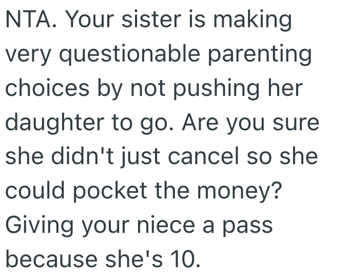Screenshot 2025 05 28 at 7.42.41 PM They Paid For Their Nieces Expensive Dance Lessons, But Then They Find Out Theyre Not Even Going Anymore So They Ask For A Refund