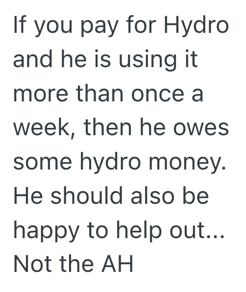 Screenshot 2025 05 29 at 10.22.21 PM Her Roommate Let Her Boyfriend Use All Their Utilities Without Paying Rent, So One Scorned Renter Finally Spoke Up And Faced The Cold Shoulder