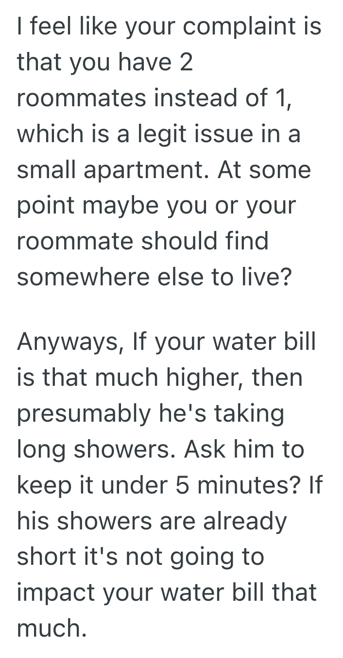 Screenshot 2025 05 29 at 10.23.01 PM Her Roommate Let Her Boyfriend Use All Their Utilities Without Paying Rent, So One Scorned Renter Finally Spoke Up And Faced The Cold Shoulder