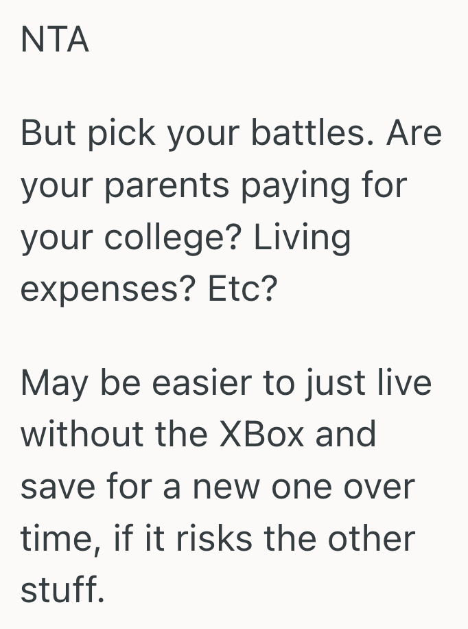 Screenshot 2025 05 29 at 12.29.57 PM Teen Let His Whole Family Use The Xbox He Was Gifted, But When It Came Time To Move Away For College, His Father Decided It Wasn’t Really His To Take