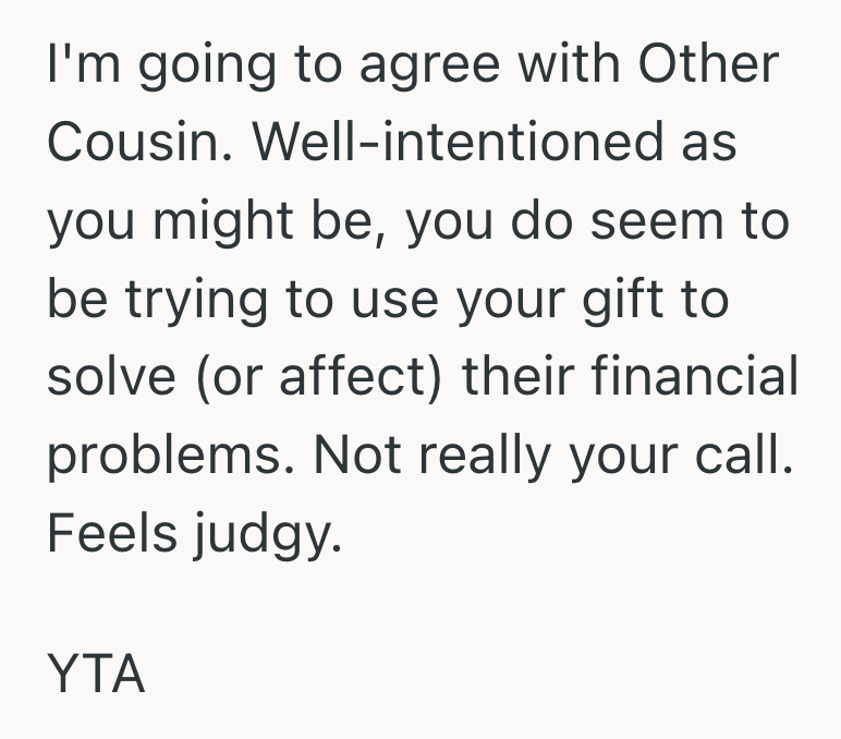 Screenshot 2025 05 29 at 7.05.44 PM Her Cousin Asked For Expensive Diapers For Her Baby Shower, But She Doesnt Approve And Wants To Gift A Different Brand