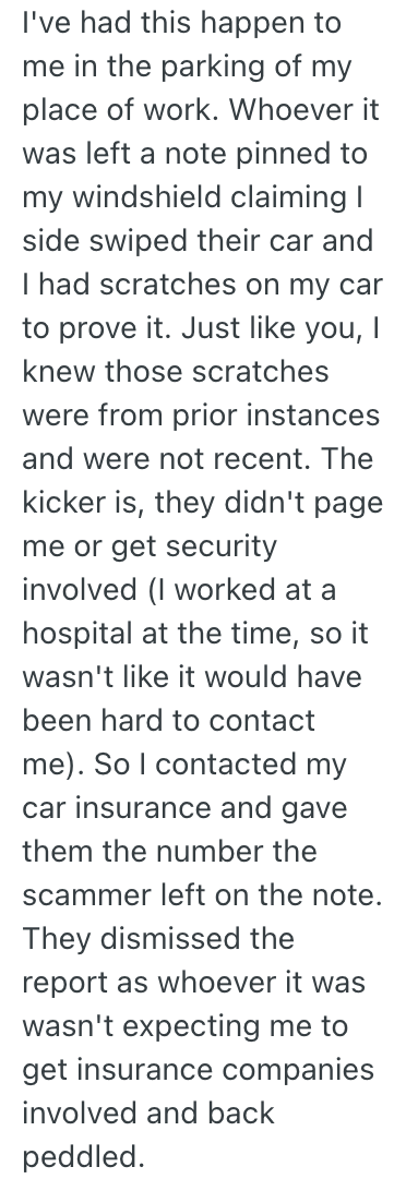 Screenshot 2025 05 30 at 12.48.00 PM Woman Denied Hitting A Car In A Parking Lot, But Now Shes Having Second Thoughts About Refusing To Give Up Some Cash