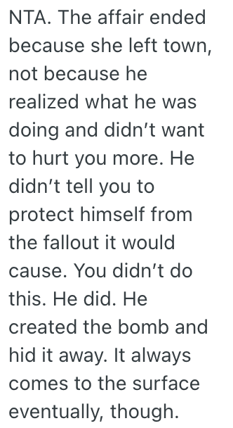 Screenshot 2025 05 30 at 12.56.01 PM She Found Out Her Husband Had An Affair Years Ago, And She Doesnt Know if Shell Be Able To Get Over It