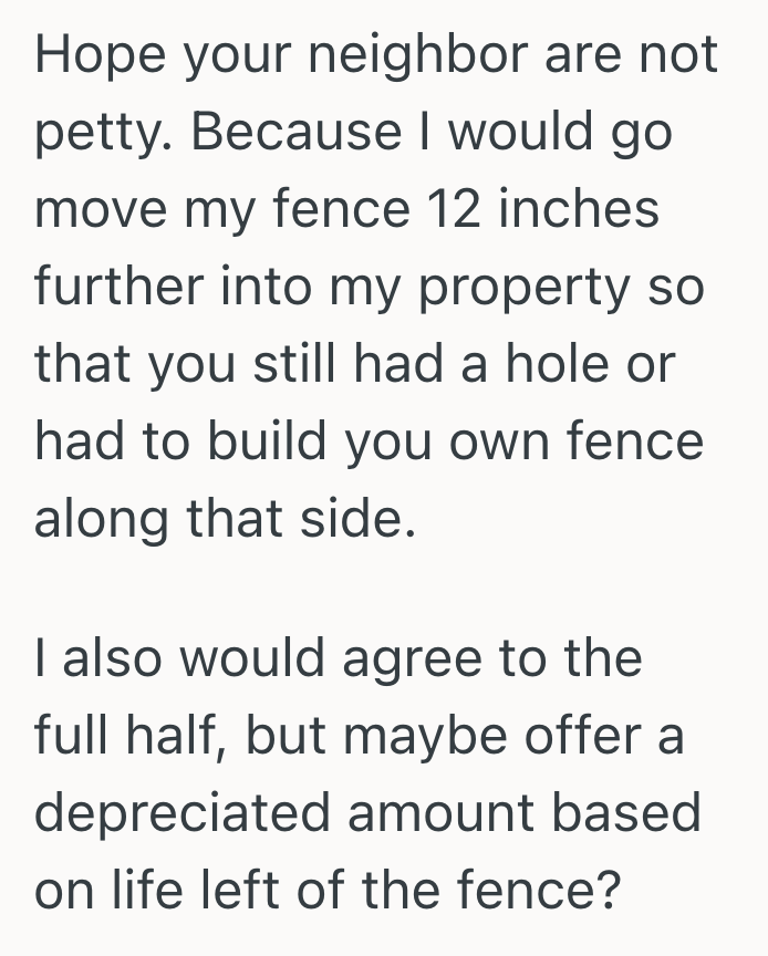 Screenshot 2025 05 31 at 12.39.25 AM Two Neighbors Are Splitting The Cost Of A New Fence, But Their Other Neighbors Dont Think Thats Fair