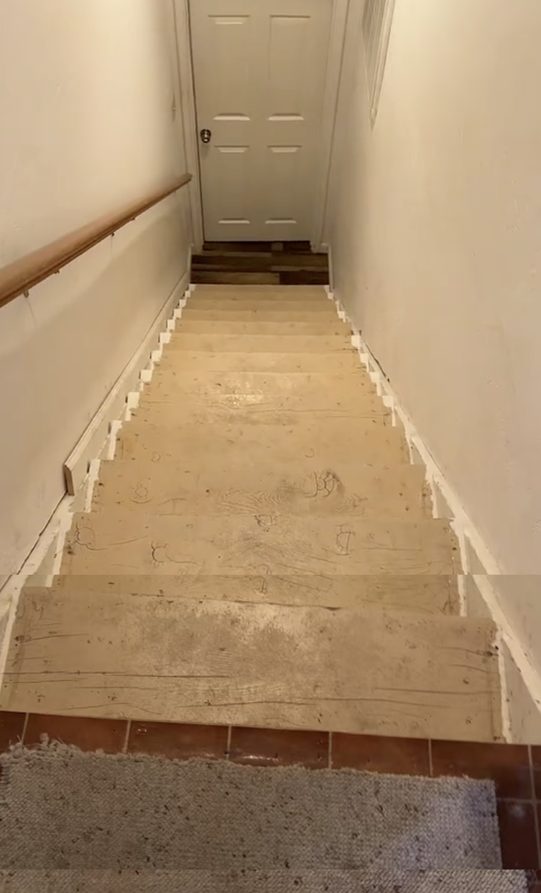 shot of a set of stairs