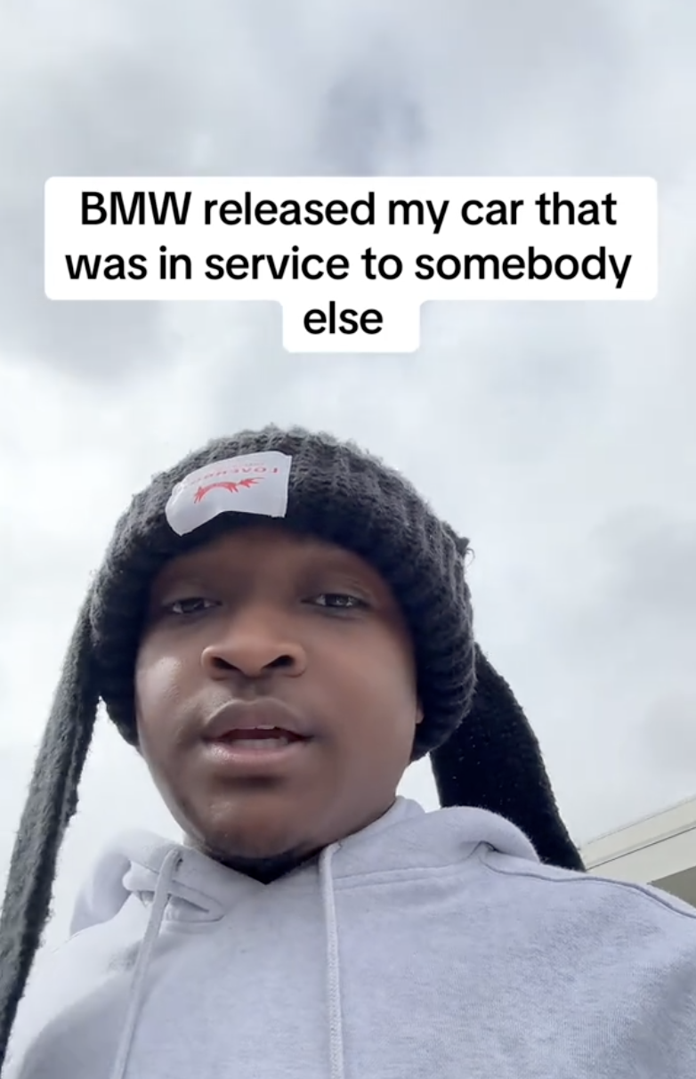 young man talking to a camera