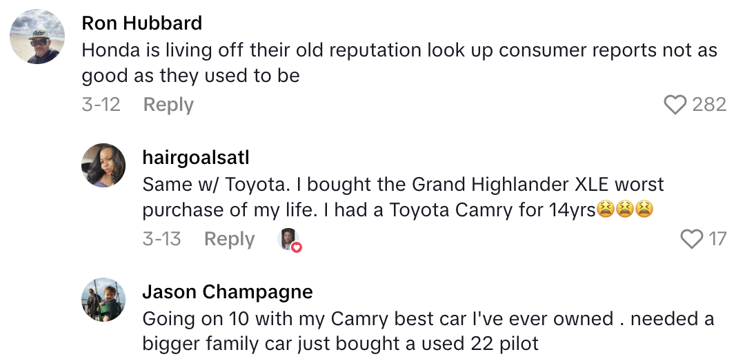 Screenshot 2025 05 31 at 5.50.53 PM Honda Pilot Driver Sounded Off About The Problems Shes Having With Her New Car, And Her Dealership Isnt Helping At All