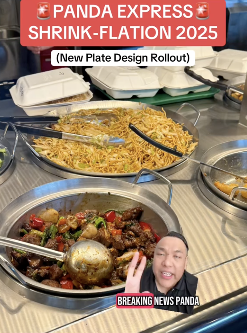 man talking about chinese food