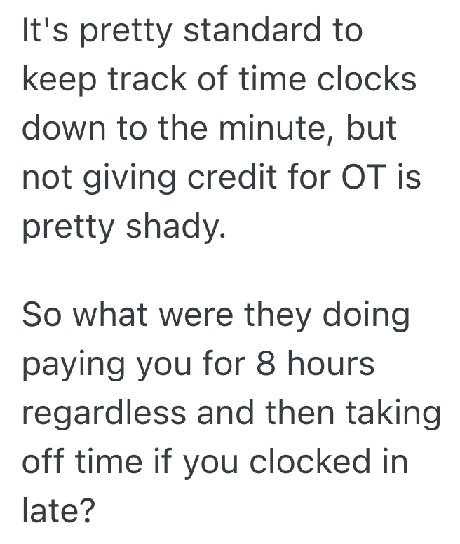 Screenshot 2025 05 31 at 6.52.26 PM Employees Had Their Pay Docked If They Arrived A Few Minutes Late, But When The Union Found Out They Proved The Employees Deserved Overtime