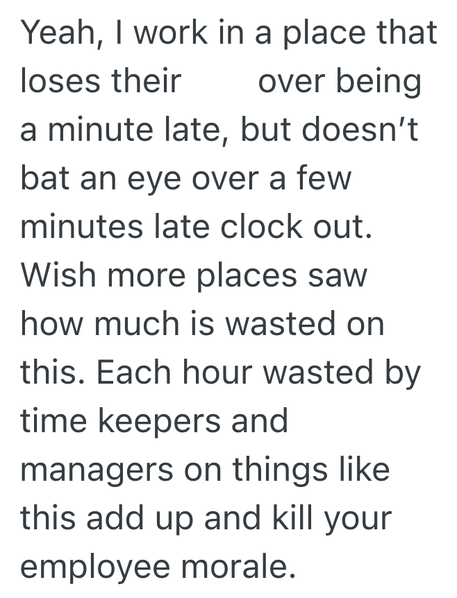 Screenshot 2025 05 31 at 6.52.49 PM Employees Had Their Pay Docked If They Arrived A Few Minutes Late, But When The Union Found Out They Proved The Employees Deserved Overtime