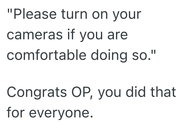 Screenshot 2025 05 31 at 7.44.16 PM New Mom Returns To Work And Keeps Her Camera Off During A Virtual Meeting, But When Shes Told She Has To Turn The Camera On, She Makes Sure Everyone Feels Uncomfortable