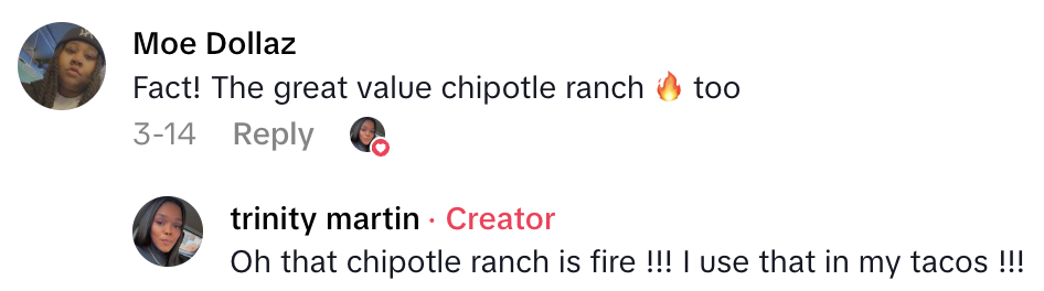 Screenshot 2025 05 31 at 7.49.13 PM Walmart Shopper Said That Their Great Value Brand Has The Best Ranch Dressing