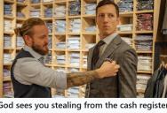 Religious Assistant Manager Lectured Coworker About Morality, But Then Got Caught Stealing From The Register And Was Fired