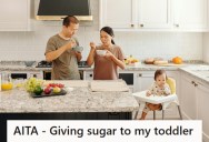 Dad Adds Juice To His Toddler’s Water To Keep Her Hydrated, But Now His Wife Blames Him For Their Daughter’s Stomach Aches