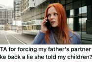 Her Dad’s Partner Lied To This Woman’s Kids To Manipulate Her, So She Made Her Confess To Them