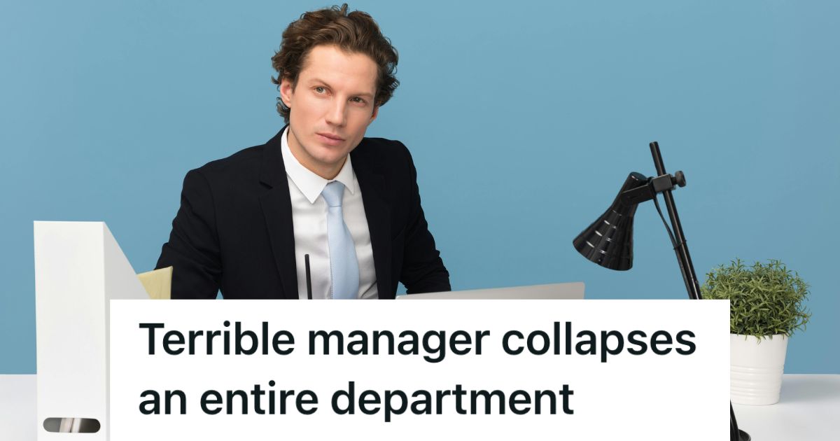 Man in suit looking smug.