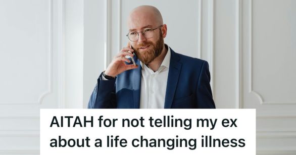 Man on the phone, looking irritated