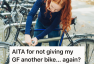 He Bought His Girlfriend A New Bike After Hers Was Stolen, But When It Happened Again, He Refused To Repeat His Gift