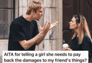 Roommate’s Friends Accidentally Damaged Some Collectible Items, So One Of Them Insisted That The Friend Pay For The Damage