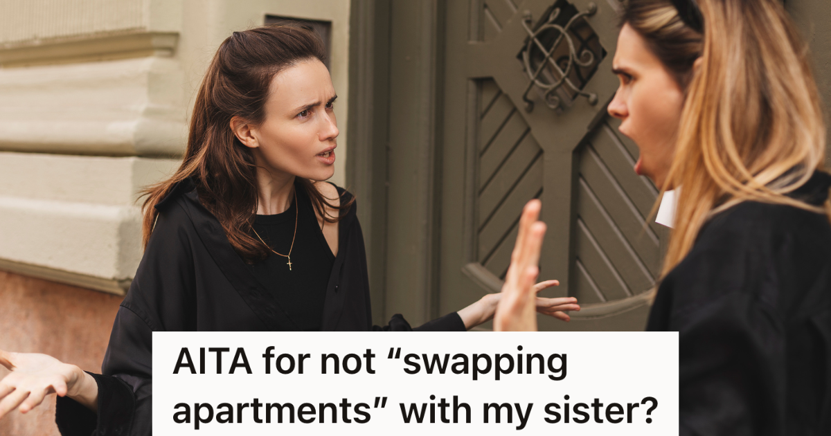 two women arguing outside