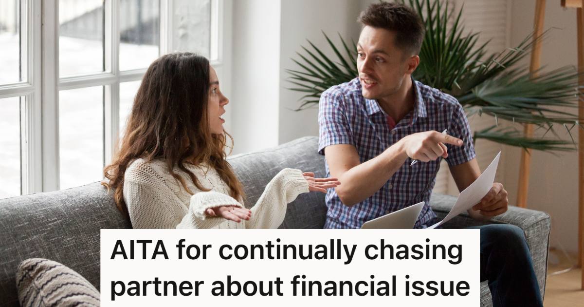 couple arguing about finances