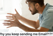 Annoyed Customer Kept Getting Emails That Weren’t Meant For Him, So He Looked At The Bottom Of The Email And Knew The Perfect Way To Get Them To Stop