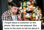 Customer Calls To Ask If A Video Game Is In Stock, But The Store Is So Busy That The Employee Puts Her On Hold And Forgets About Her