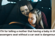 Customer Pulled Up At A Drive-Thru With Her Baby Sitting In The Passenger Seat, So The Drive-Thru Employee Pointed Out Why That’s A Bad Idea
