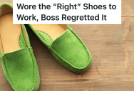 Employee Had To Wear Professional Shoes To Work, So She Found A Pair Of Ugly Ones That Technically Complied With The Policy
