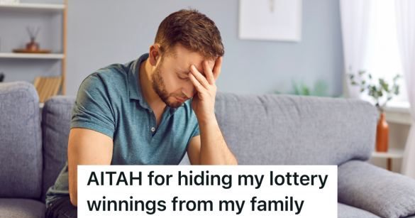 stressed man sitting on the couch thinking