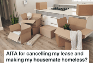 Tenant Canceled The Lease On The Apartment Where She Used To Live, But That Means Her Roommate Might End Up Homeless