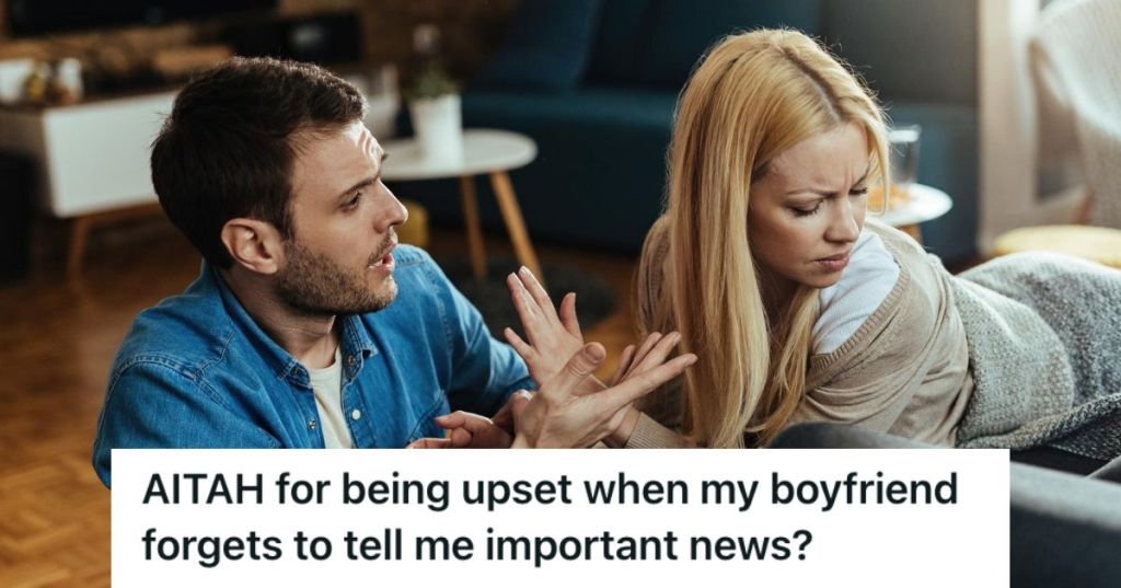 Man and woman arguing