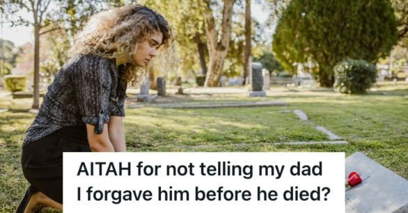 Sad and moourning woman visiting a loved one's grave