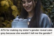 Man Was Asked To Bake A Gender Reveal Cake, But Since He Didn’t Know The Baby’s Gender Was, He Made A Gender-Neutral Cake