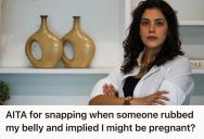 Her Coworker Rubbed Her Belly Assuming She’s Pregnant, So She Put Her In Her Place