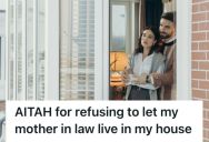 Estranged Mother-in-Law Showed Up Uninvited At Their House, So He Refused And Asked Her To Leave