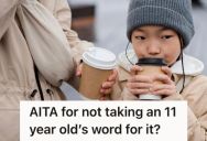 Tween Girl Asked Her Babysitter For Some Coffee, So The Sitter Called Her Dad First To Confirmed If It Was Okay
