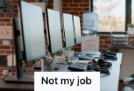 Employee Was Told Not To Touch Office Equipment, So She Made Sure To Call The IT Guy Even For The Most Trivial Technical Problem