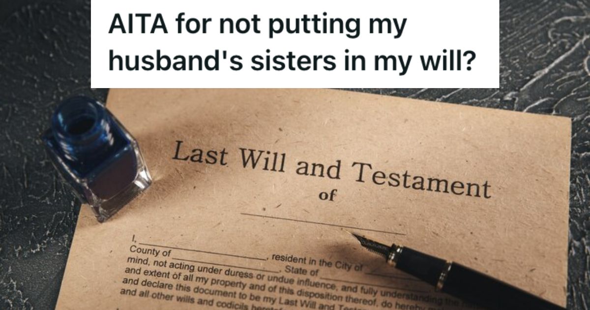 A document for Last Will and Testament with a pen and ink bottle on top