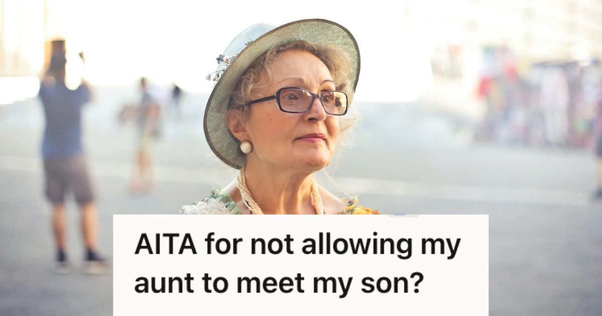 A senior woman dressed nicely with hat and eyeglasses