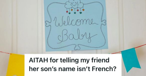 A "Welcome Baby" sign posted on the wall with some colorful banners