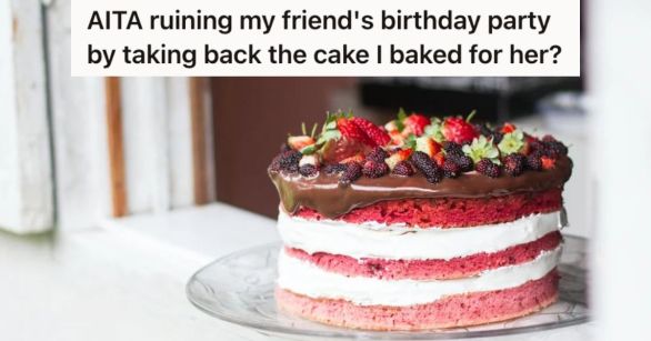 A home baked birthday cake with layers of delicious ingredients