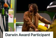 Man Was Trying To Find Out What Might Have Caused The Fire At A Gas Station, And The Customer’s Response Left Him Speechless