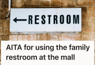 Customer Used A Family Restroom To Take Their Insulin, But A Nosy Stranger Assumed The Worst And Accused Them Of Being A Creep