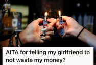 His Girlfriend Gave Away His Lighters To A Stranger Without His Knowledge, So He Gave Her A Lecture On Wasting Money