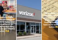 A Guy Is Finally Upgrading From An iPhone 8, And The Staff Of This Verizon Store Have Never Seen A Home Button Before