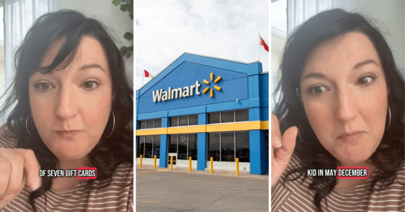 Woman and Walmart