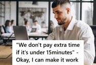 His Company Implemented An Automated System That Erased His Overtime, But He Outsmarted It And Got Paid Even More