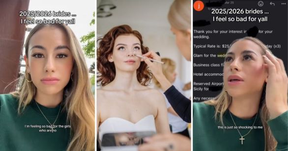 Wedding makeup discussion